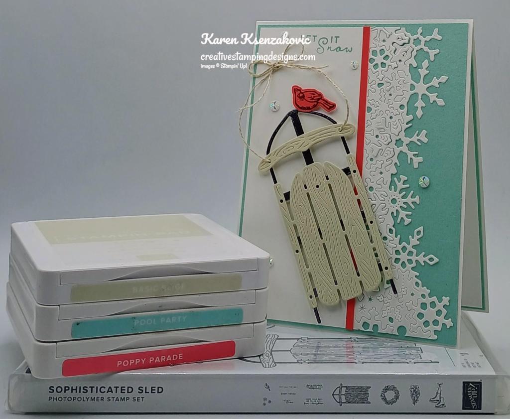 Stampin' Up! Sophisticated Sled 1 creativestampingdesigns.com
