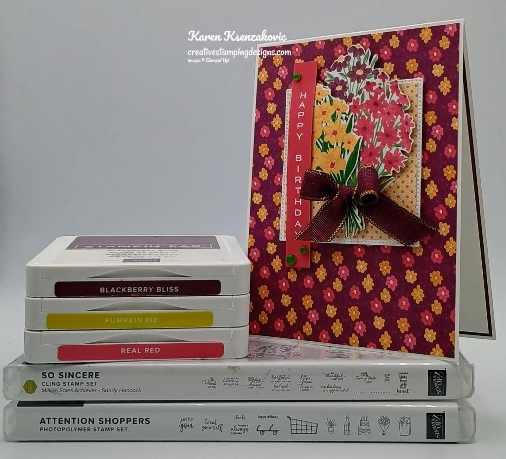 Stampin' Up! So Sincere Birthday 1 creativestampingdesigns.com