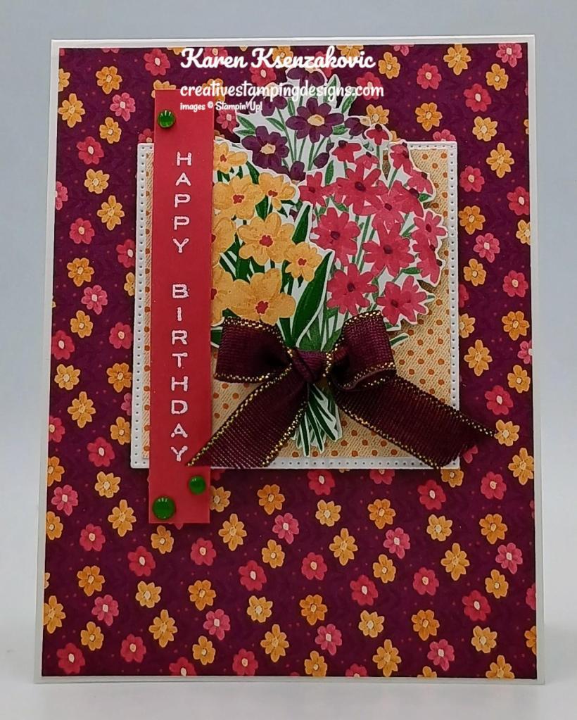 Stampin' Up! So Sincere Birthday 2 creativestampingdesigns.com