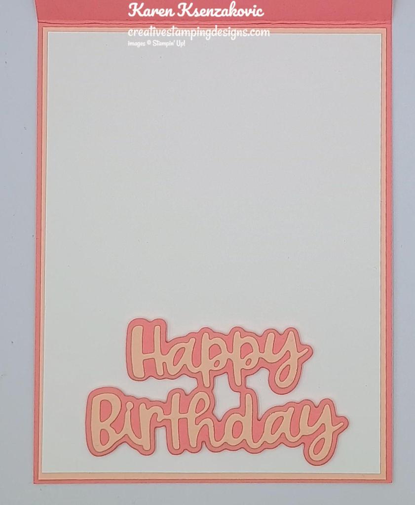 Stampin' Up! Happy Hibiscus Easel 5 creativestampingdesigns.com