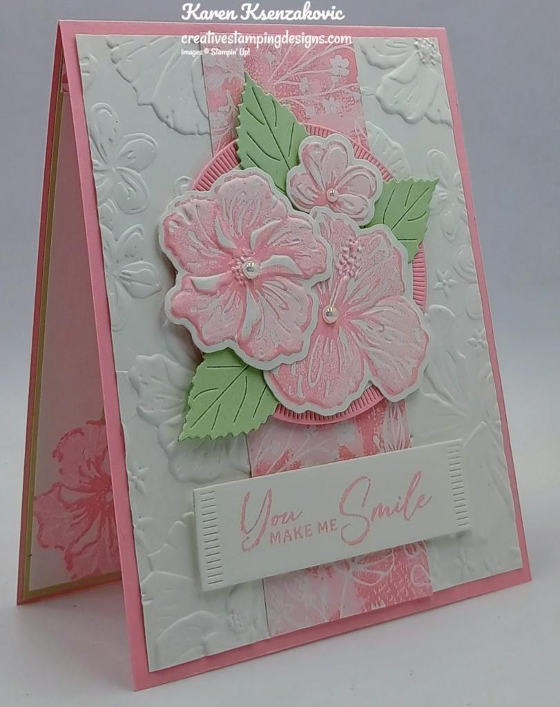 Stampin' Up! Happy Hibiscus Pink 4 creativestampingdesigns.com