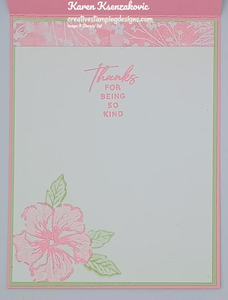 Stampin' Up! Happy Hibiscus Pink 5 creativestampingdesigns.com