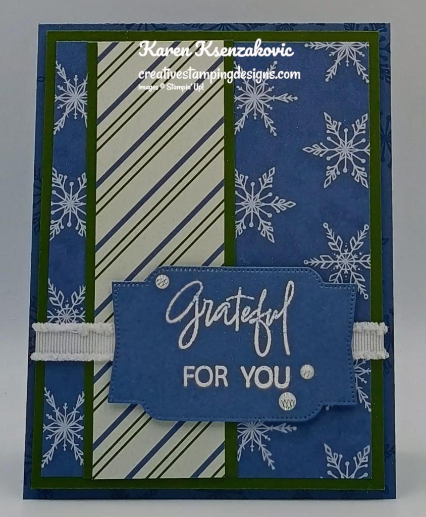 Stampin' Up! Iconic Imagery Thanks 2 creativestampingdesigns.com