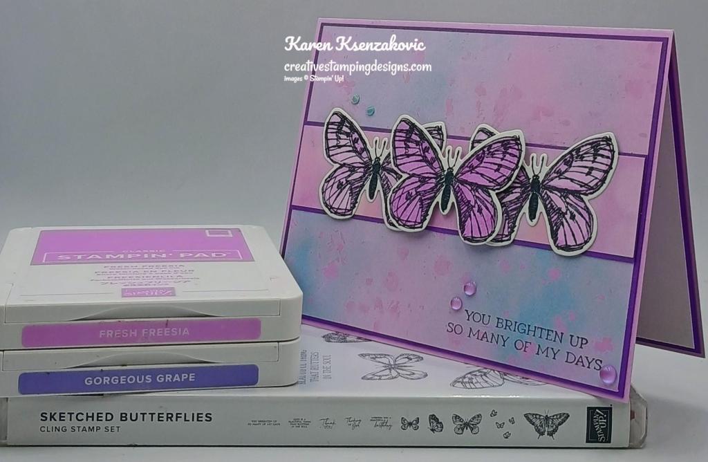 Stampin' Up! Sketched Butterflies 1 creativestampingdesigns.com