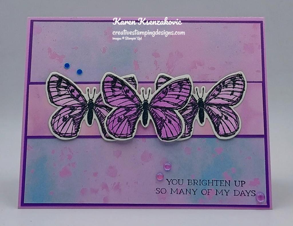 Stampin' Up! Sketched Butterflies 2 creativestampingdesigns.com