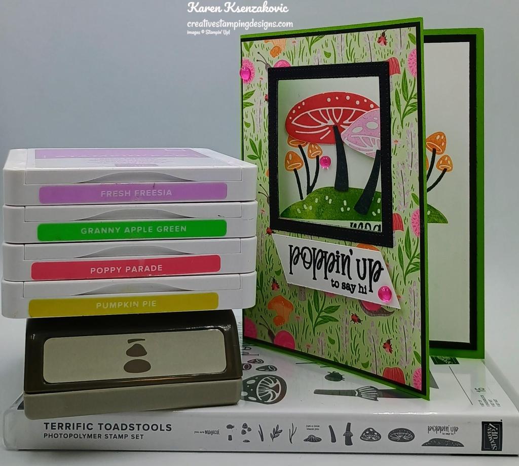 Stampin' Up! Terrific Toadstool Window 1 creativestampingdesigns.com