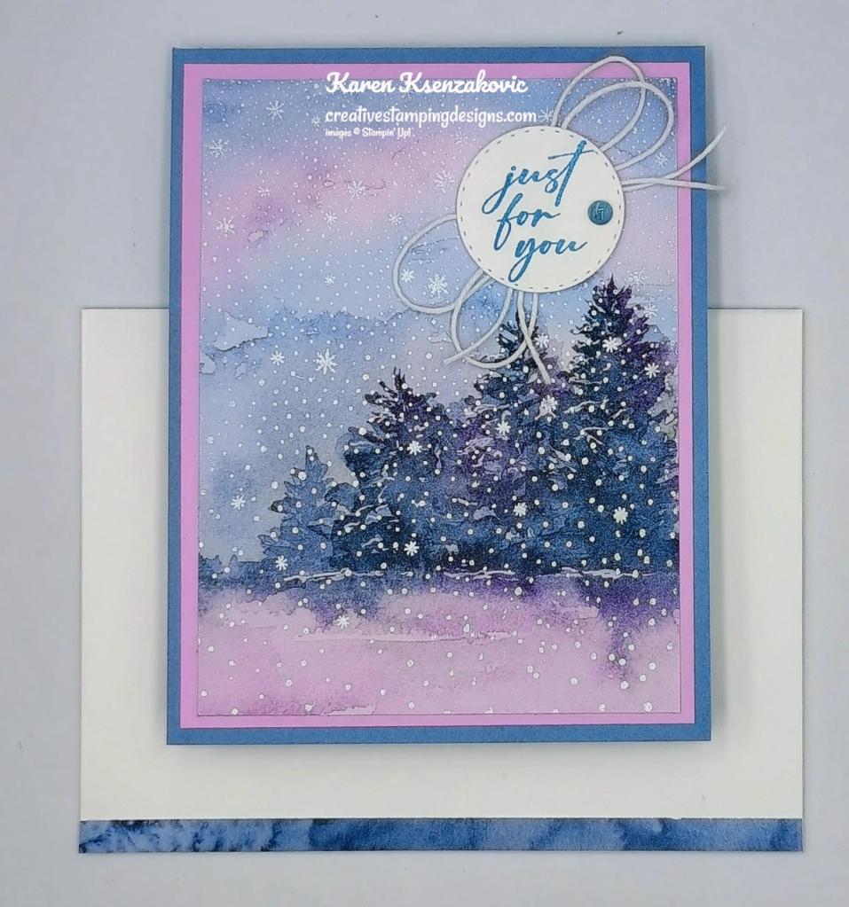 Stampin' Up! Unbounded Love Falling Snow 6 creativestampingdesigns.com