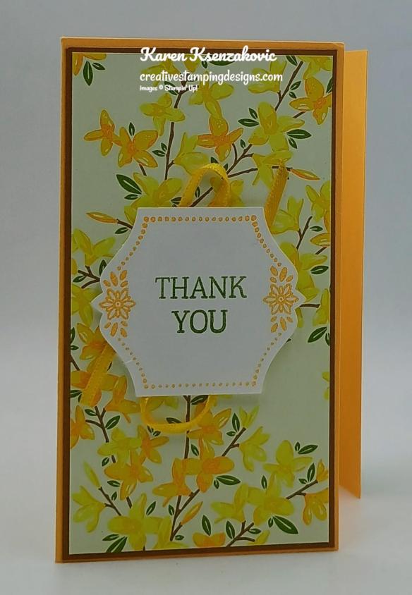 Stampin' Up! Bright Borders Thank You 3 creativesatampingdesigns.com