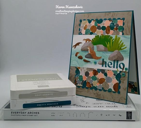 Stampin' Up! Everyday Arches Otter 1 creativestampingdesigns.com