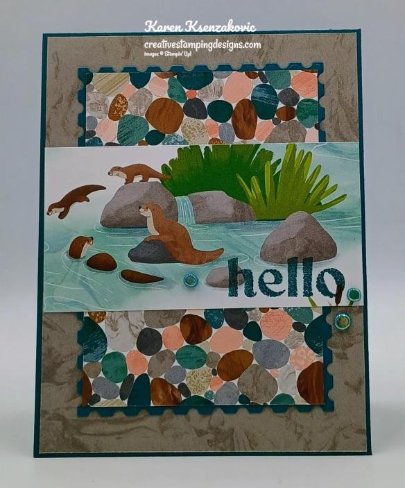 Stampin' Up! Everyday Arches Otter 2 creativestampingdesigns.com