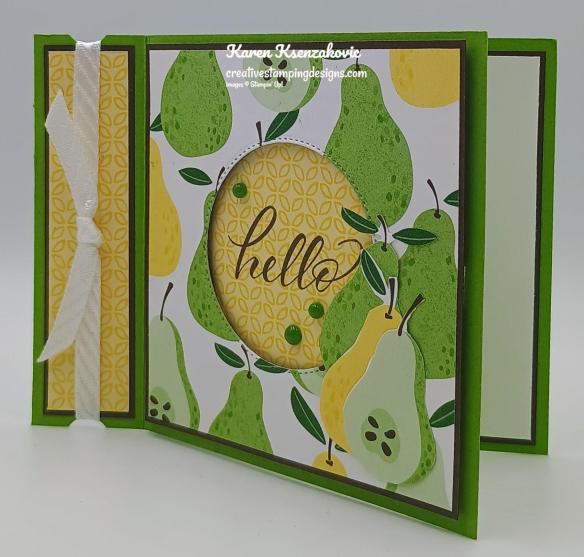 Stampin' Up! Layering Leaves Fruit Salad 4 creativestampingdesigns.com