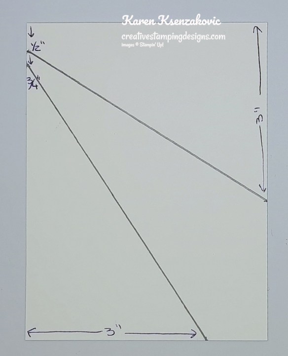 Split Card Front Template 1 creativestampingdesigns.com