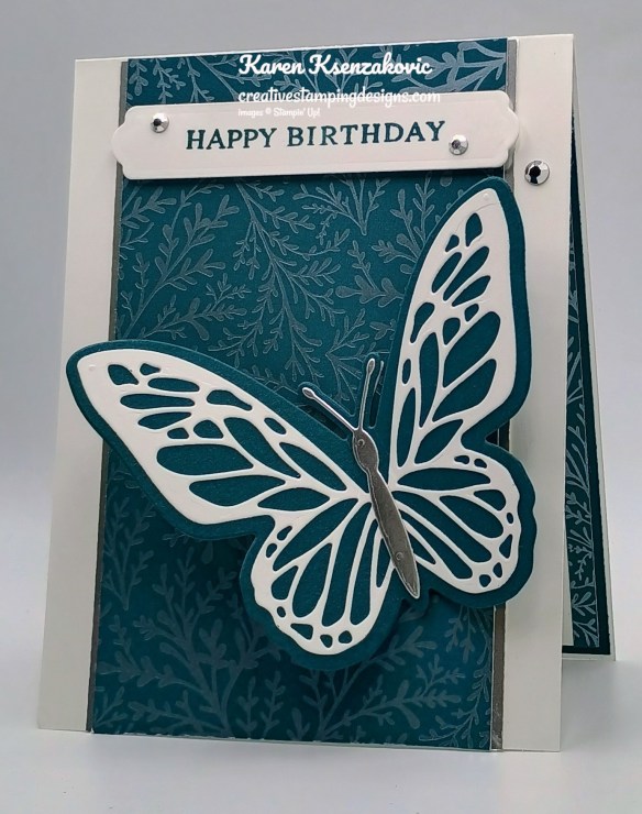 Stampin' Up! Beautiful Butterflies CAS 3 creativestampingdesigns.com