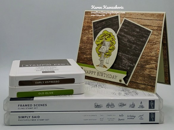 Stampin' Up! Framed Scenes Birthday 1 creativestampingdesigns.com