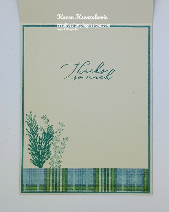 Stampin' Up! Grow With Love Rosemary & Thyme 5 creativestampingdesigns.com