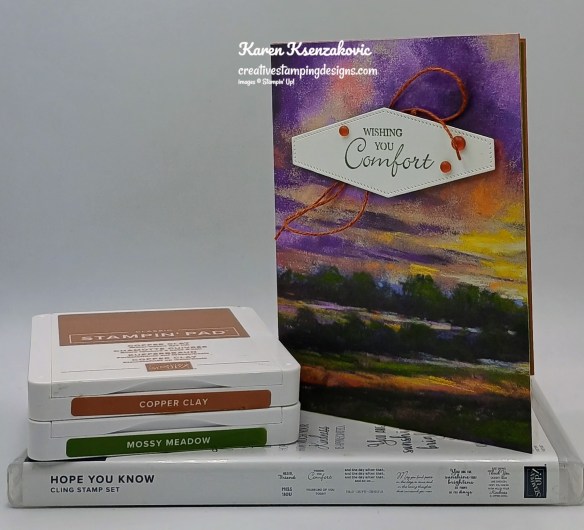 Stampin' Up! Hope You Know Comfort 1 creativestampingdesigns.com