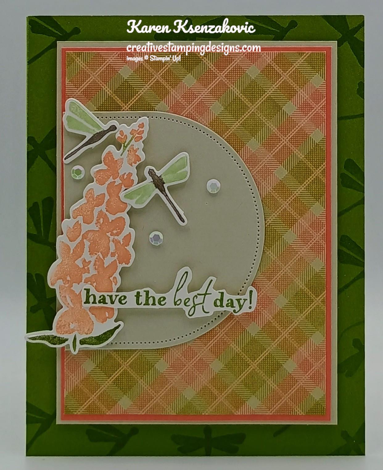 Stampin' Up! Inspiring Snapdragons Birthday | Creative Stamping