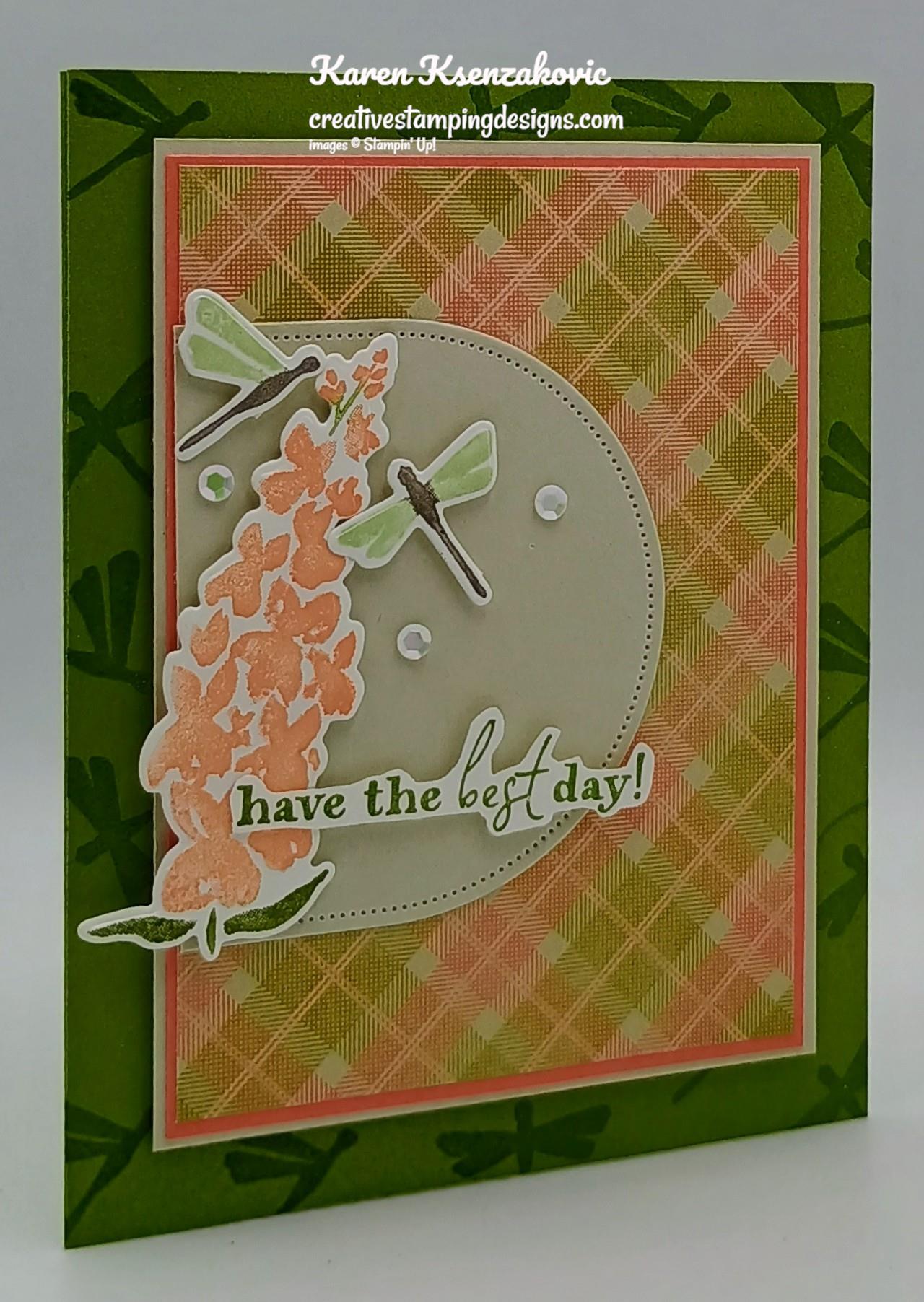 y*n様 Stampin' Up! インクレフィル47色（未使用）とその他 Stampin' Up! Inspiring Snapdragons Birthday | Creative Stamping
