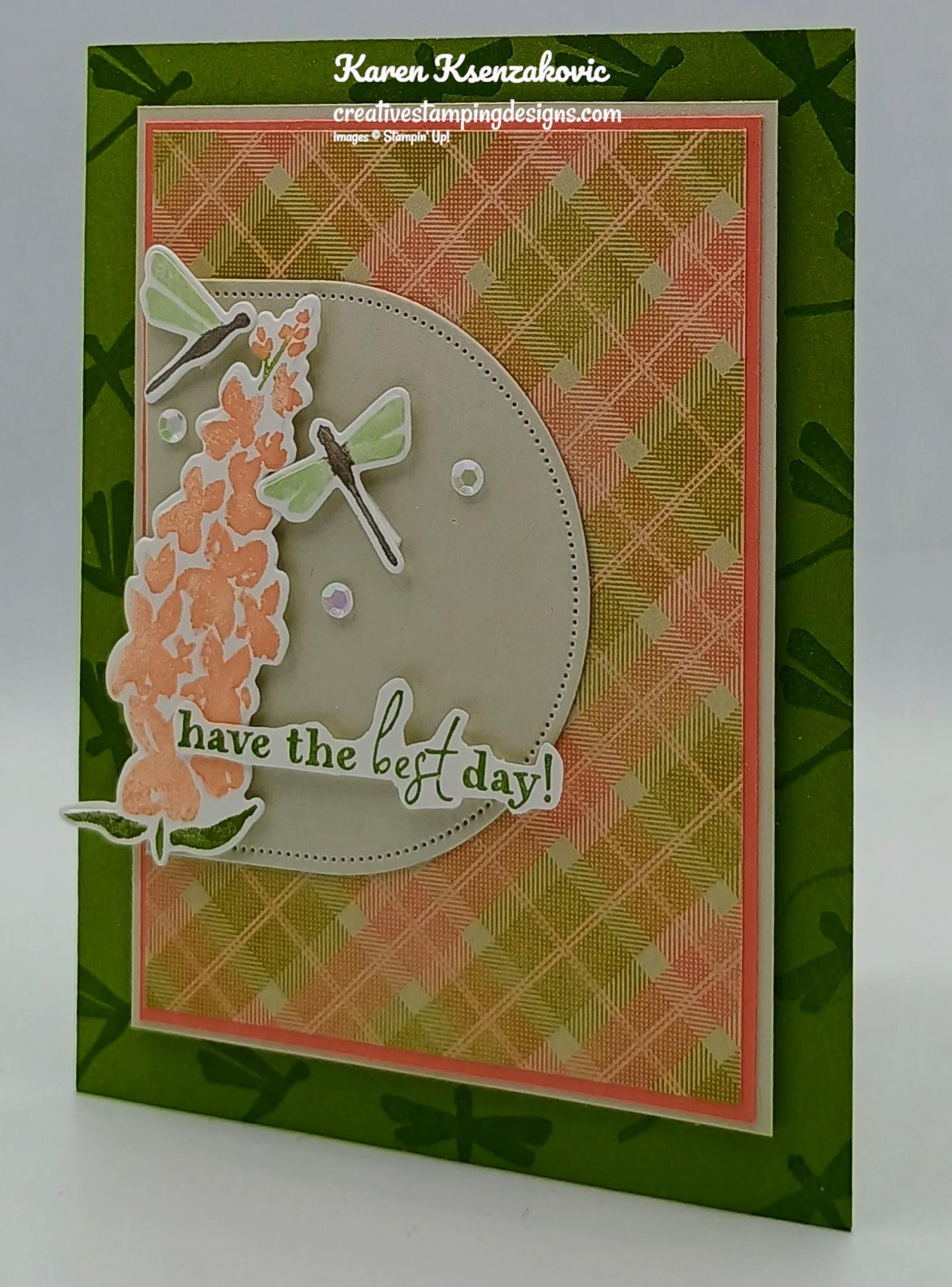 Stampin' Up! Inspiring Snapdragons Birthday | Creative Stamping