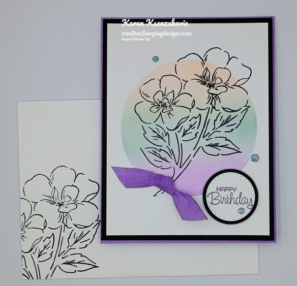 Stampin' Up! Thankful Garden CAS Birthday 6 creativestampingdesigns.com