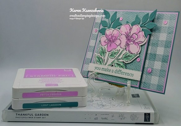 Stampin' Up! Thankful Garden Fun Fold 1 creativestampingdesigns.com