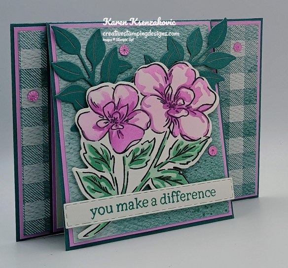 Stampin' Up! Thankful Garden Fun Fold 3 creativestampingdesigns.com