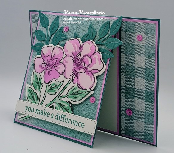 Stampin' Up! Thankful Garden Fun Fold 4 creativestampingdesigns.com