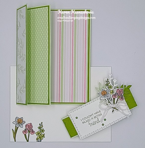 Stampin' Up! Year of Flowers Fun Fold 6 creativestampingdesigns.com