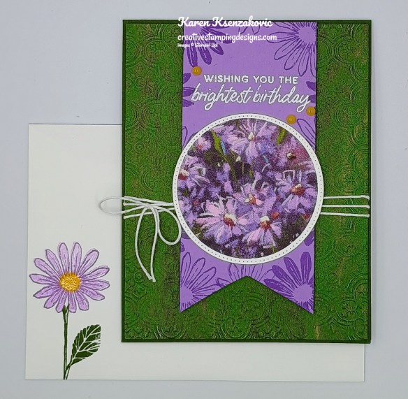 Stampin' Up! Cheerful Daisies Birthday 6 creativestampingdesigns.com