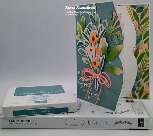 Stampin' Up! Fancy Borders Fun Fold 1 creativestampingdesigns.com