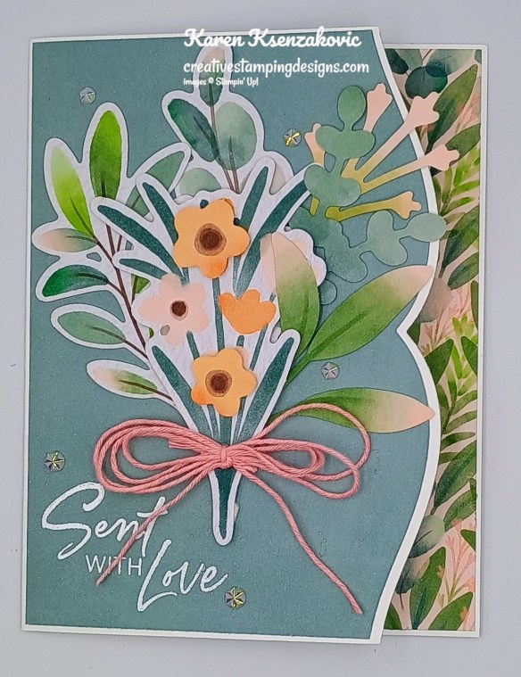 Stampin' Up! Fancy Borders Fun Fold 2 creativestampingdesigns.com