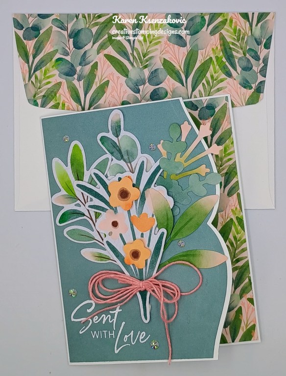 Stampin' Up! Fancy Borders Fun Fold 7 creativestampingdesigns.com