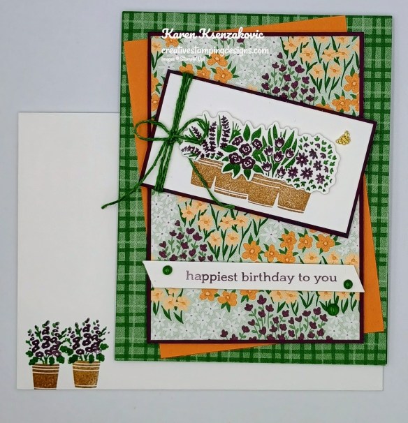 Stampin' Up! Flower Cart Birthday 6 creativestampingdesigns.com