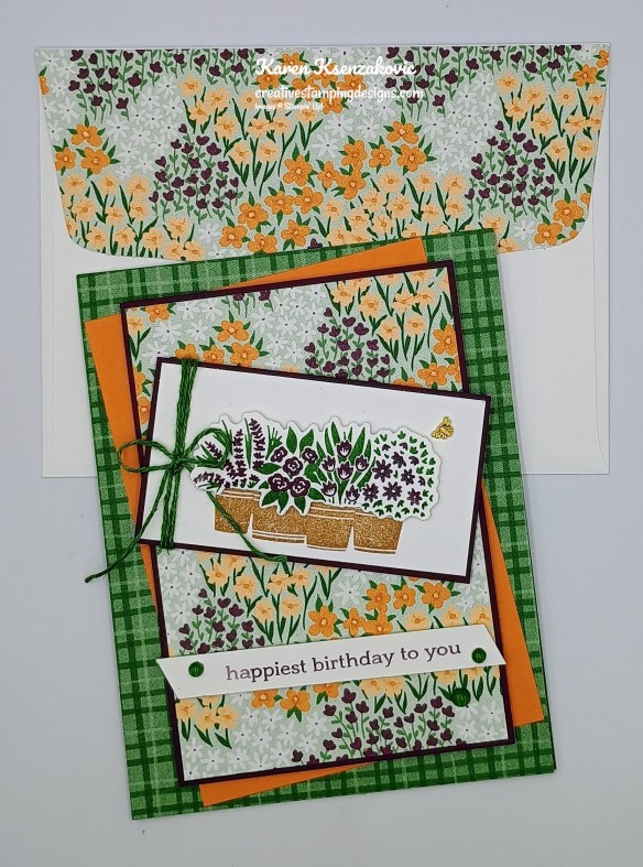 Stampin' Up! Flower Cart Birthday 7 creativestampingdesigns.com