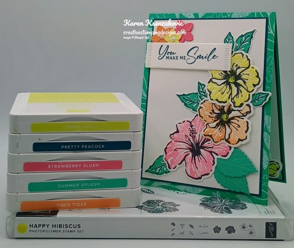 Stampin' Up! Happy Hibiscus Smile 1 creativestampingdesigns.com