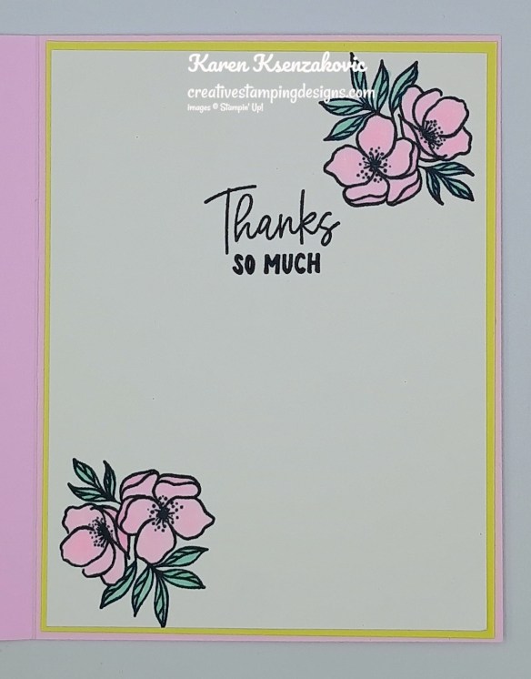 Stampin' Up! Memorable Blooms Layers 5 creativestampingdesigns.com