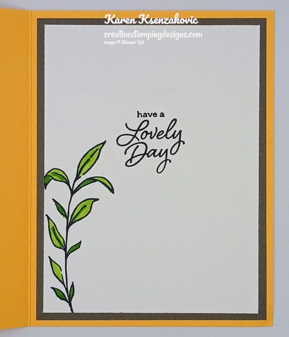 Stampin' Up! Mixed Florals Hello 5 creativestampingdesigns.com