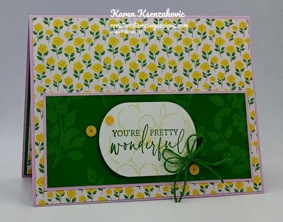 Stampin' Up! Mixed Labels CAS 3 creativestampingdesigns.com