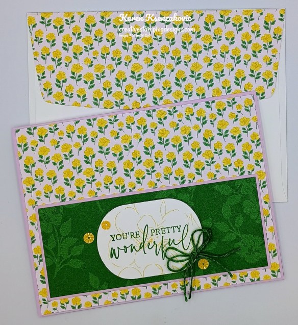 Stampin' Up! Mixed Labels CAS 7 creativestampingdesigns.com