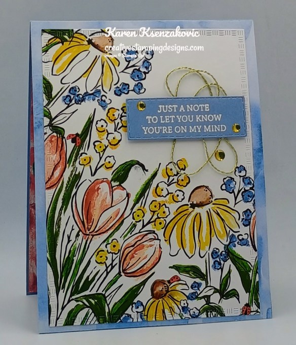 Stampin' Up! Mixed Labels CAS 3 creativestampingdesigns.com