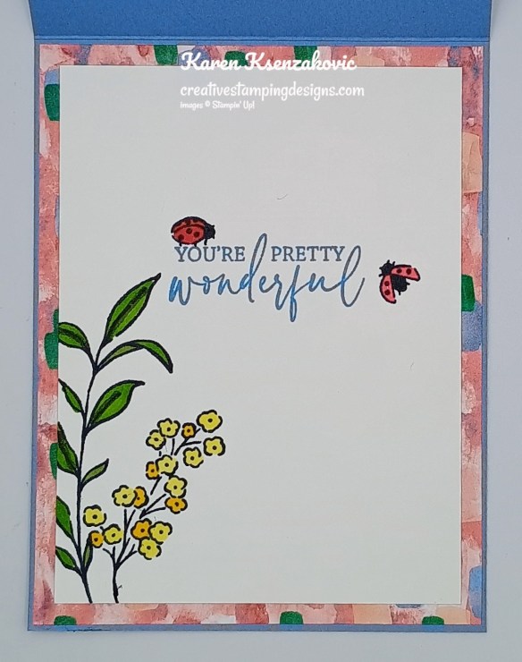 Stampin' Up! Mixed Labels CAS 5 creativestampingdesigns.com