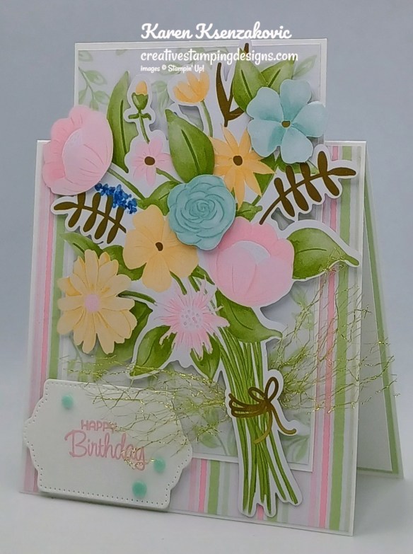 Stampin' Up! Year of Flowers Birthday 3 creativestampingdesigns.com