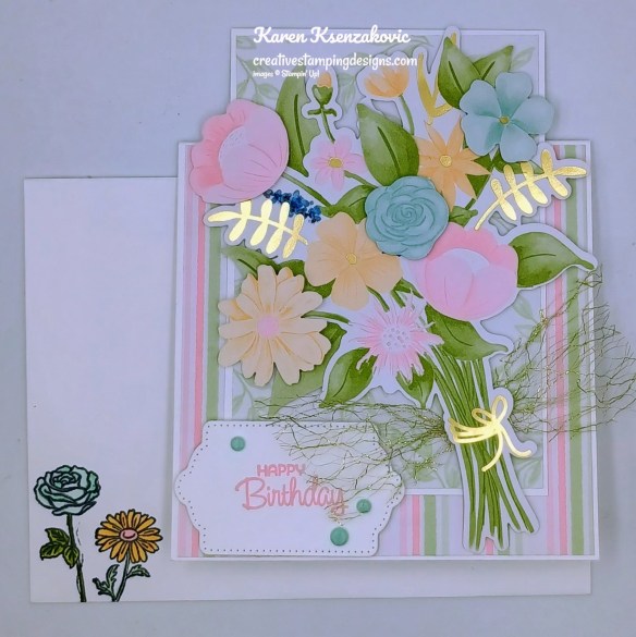 Stampin' Up! Year of Flowers Birthday 6 creativestampingdesigns.com