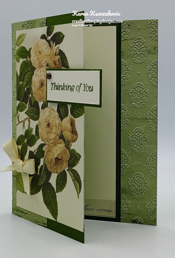 Stampin' Up! Beautiful Motifs Fun Fold 4 creativestampingdesigns.com