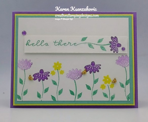 Stampin' Up! Blooming Phrases CAS 2 creativestampingdesigns.com