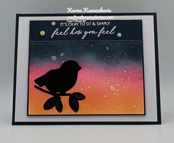 Stampin' Up! Feathered Fun It's Okay 2 creativestampingdesigns.com