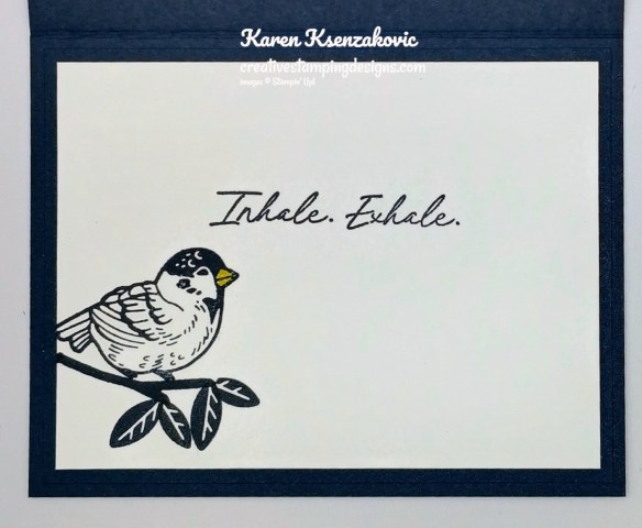 Stampin' Up! Feathered Fun It's Okay 5 creativestampingdesigns.com