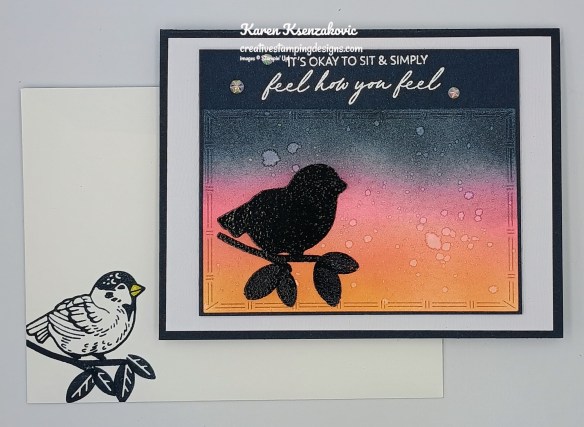 Stampin' Up! Feathered Fun It's Okay 6 creativestampingdesigns.com