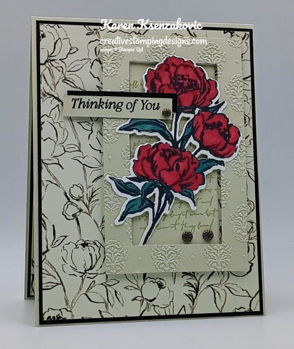 Stampin' Up! Gallery Blooms Roses 4 creativestampingdesigns.com