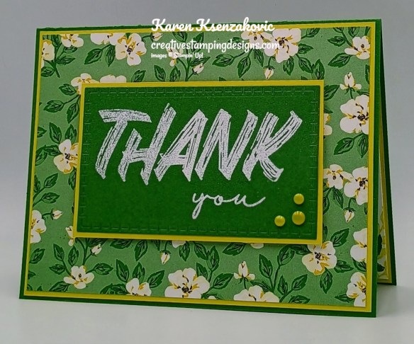 Stampin' Up! Layered Thoughts Thank You 4 creativestampingdesigns.com